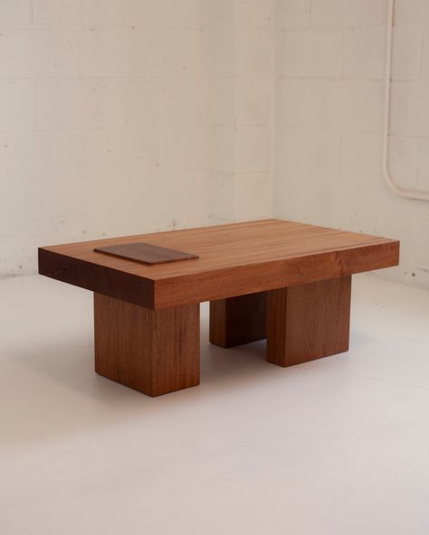 Coffee Table by CFP Coffee Tables Japanese Table, Sculptural Furniture, Ceramic Furniture, Modern Coffee Table, Coffee Table Design, Mahogany Wood, Modern Coffee Tables, Coffee Table Wood, Wide Legs