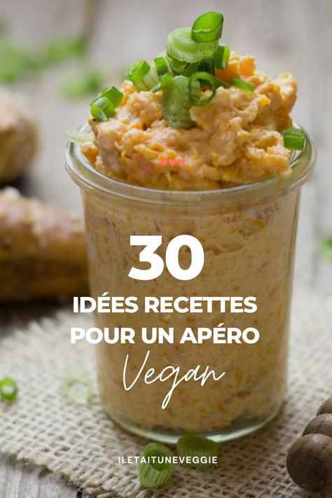 aperitif vegan facile Vegan Aperitif, Vegan Party, French Food, Food Blogger, Dip, Vegan Recipes, Healthy Recipes, Ethnic Recipes