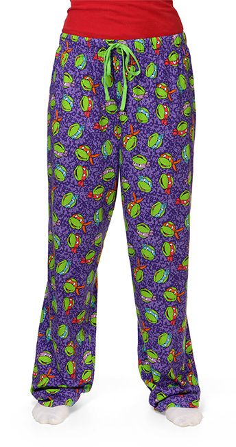 TMNT Unisex Lounge Pants Mousers Tmnt, Tmnt In Clothes, Ninja Turtle Clothes, Turtle Clothes, Tmnt Pajamas, Tmnt Merchandise, Geek Clothes, Purple Pants, Think Geek