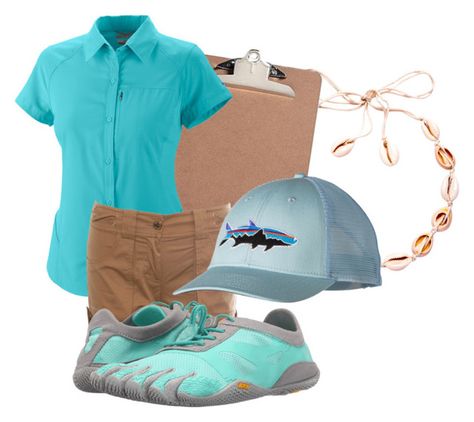 "Marine biologist" by mollypavlas on Polyvore featuring Columbia, Tory Burch, Vibram FiveFingers and Patagonia Marine Biologist Career Day Outfit, Marine Biology Aesthetic Outfit, Marine Biologist Costume, Marine Biology Outfits, Marine Biologist Outfit, Science Clothes, Salted Granola, Vibram Fivefingers, Social Themes