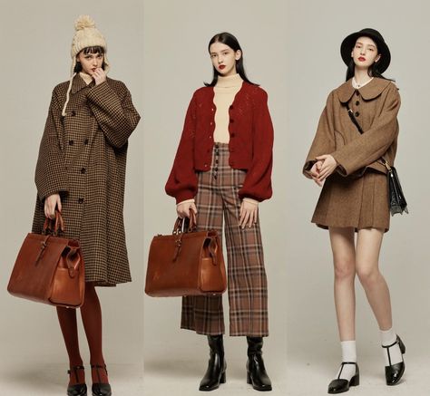 Gamine Winter Outfits, Fashion Silhouette, Retro Fashion Women, Casual Work Outfit, Stylish Work Outfits, Dope Fashion, Teenage Fashion Outfits, Character Outfits, Looks Style