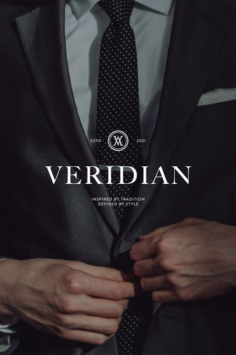 Logo Design Inspiration Mens Clothing Logo Design, Men Fashion Brand Logo, Cloth Branding Design, Luxury Wordmark Logo, Gentleman Logo Design, Luxury Personal Branding, Clothing Logo Design Creative, Prestigious Branding, Mens Fashion Logo Design