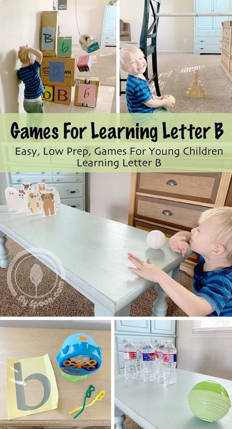 Letter B Science For Preschoolers, B Letter Activities, Letter B Games For Preschool, Letter B Activity For Preschoolers, Letter B Toddler Activities, Letter B For Toddlers, B Preschool Activities, Letter B Preschool Activities, Letter B Activities For Toddlers