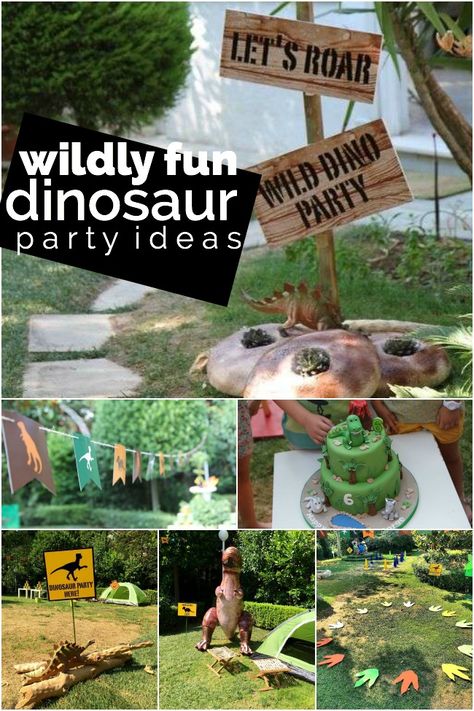 From “dinomite” decorations to a super cool dinosaur birthday cake, this wildly fun dinosaur themed party by Andriana, from wecandoit, has loads of inspiration. The perfect outdoor venue, themed games and take-home favor bags add to the excitement! What's also... #birthdayparty #boys #dinosaur Dinosaur Party Ideas, Dinosaur Party Games, 15th Birthday Party Ideas, Photography Composition, Dinosaur Birthday Cakes, Dinosaur Themed Birthday Party, Dino Birthday Party, Wild One Birthday Party, Dinosaur Theme Party