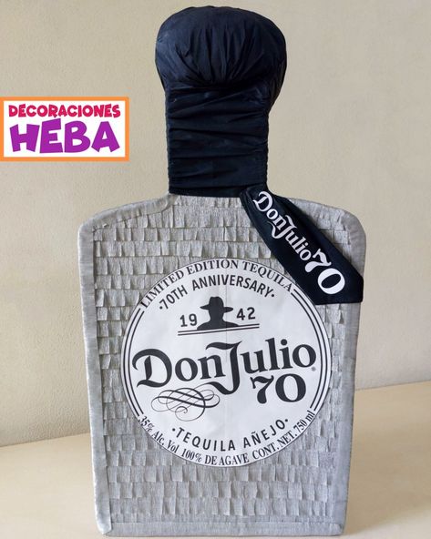 Piñata Tequila Don Julio Tequila Don Julio, 50th Bday, Moms Birthday, Dj Party, Diy Crafts Room Decor, Mom Birthday, Bday Party, Tequila, Birthday Party Themes