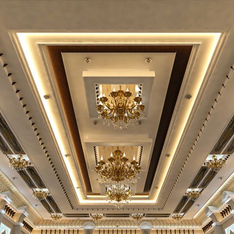 Luxurious Roman Classic banquet hall interiors are impeccable and are center of attraction of the hotel project. Large ceiling height of banquet creates an ambiance of luxurious palace. First of its kind on national highway with highest ceiling. Hotel exterior is inspired by Rajasthani palace architecture. Heavens and Associates proudly share their creative design, a blend of Roman classical and Royal Rajasthani architecture. Rajasthani Ceiling Design, Banquet Ceiling Design, Royal False Ceiling Design, Roof Selling Design, Banquet Hall Ceiling Design, Royal Ceiling Design, Rajasthani Palace, Classical Ceiling Design, Rajasthani Architecture