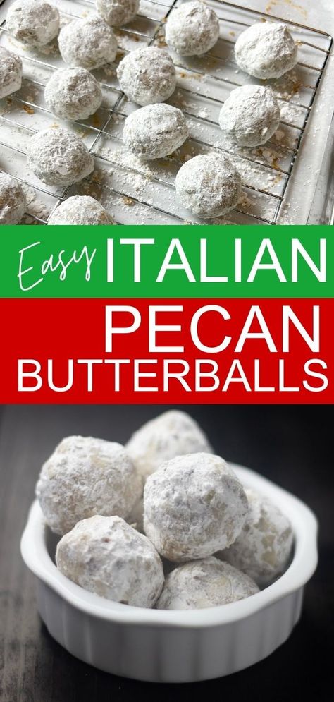 Best Butterball Cookies with Pecans (Italian)