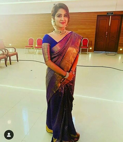 Malavika Wales, South Actress, Wales, Most Beautiful, Saree, Actresses, Quick Saves