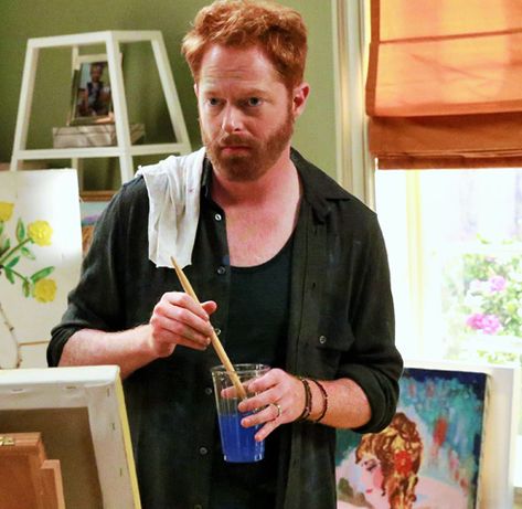 Icon of Mitch from Modern Family (Mofy) being like Vincent van Gogh Mitchell Pritchett Icon, Mitch Modern Family, Modern Family Mitchell, Mitchell Modern Family, Mitchell Pritchett, Icons Random, Family Painting, Tv Characters, Vincent Van