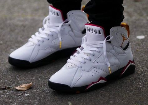 Air Jordan 7 Retro Outfit, Jordan 7 Outfit, Cardinal Outfit, Jordan 7 Cardinal, How To Style Jordans, Hypebeast Shoes, 2022 Sneakers, Styling Jordans, Jordan Retro 7