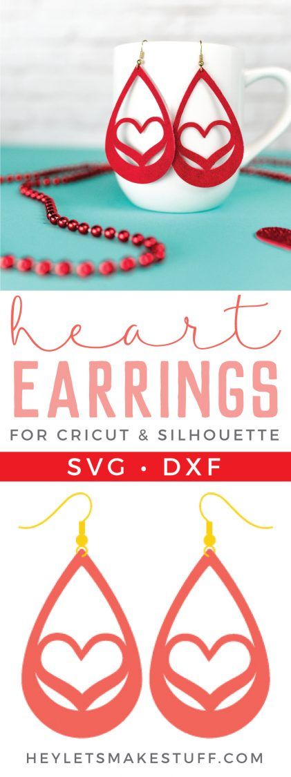 Cricut Leather, Suede Earrings, Inkscape Tutorials, Diy Leather Earrings, Path Design, Cricut Tips, Sweet Hearts, Valentines Earrings, Earrings Diy