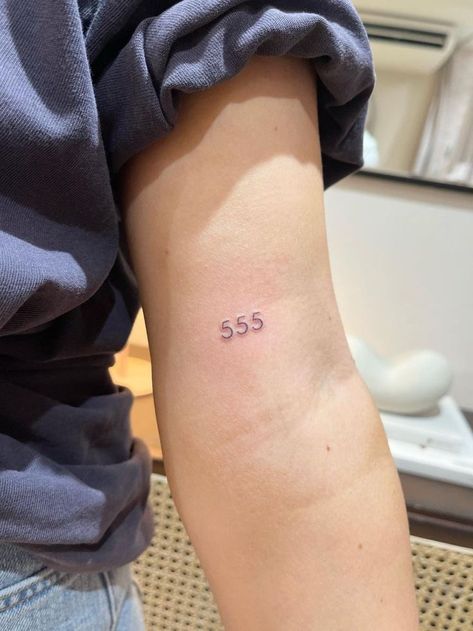 Small First Tattoos, Angel Number Tattoo, Places To Get Tattoos, Body Aesthetic, M Tattoos, Number Tattoo, Number Tattoos, Petite Tattoos, London Tattoo