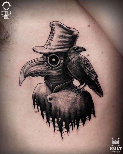 Crow Hand Tattoo, Crow Halloween Tattoo, Crow And Skull Tattoo, Scary Raven Tattoo, Creepy Crow Tattoo, Gothic Crow Tattoo, Pirate Flag Tattoo, Hand Tatts, Plague Dr