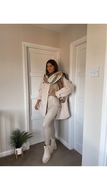 🦋India | Capsule Wardrobe Styling🦋 on Instagram: "Alllll the creamy tones for todays outfit 🤍 #creamoutfit #beigeoutfit #neutraloutfit 🗝️ neutral tones winter autumn fall outfit for cold weather keeping warm coat reel fashion outfits ootd simple classic basics styling mix and match capsule wardrobe cream boots office work wear style styling micro influencer blogger grwm get ready with me outfit of the day" Outfit For Cold Weather, Micro Influencer, Ootd Simple, Cream Outfit, Office Work Wear, Cream Boots, Wardrobe Styling, Beige Outfit, Get Ready With Me