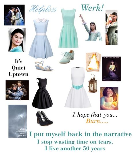 Hamilton Play Outfit, Hamilton Themed Outfits, Hamilton Costume Design, Hamilton Inspired Outfits, Angelica Schuyler Dress, Hamilton Schuyler Sisters Costume, Eliza From Hamilton, Elizabeth Schuyler Hamilton, It's Quiet Uptown