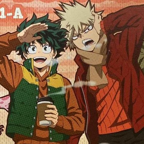 Bakugou And Deku, Academia Wallpaper, Buko No Hero Academia, Boku No Hero Academia Funny, Hero Academia Characters, Childhood Friends, My Hero Academia Manga, Izuku Midoriya, Cutie Patootie