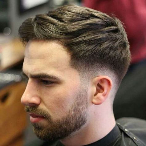 Low Fade with Thick Textured Hair - Low Fade Haircuts For Men: Cool Low Taper Fade Hairstyles #menshairstyles #menshair #menshaircuts #menshaircutideas #menshairstyletrends #mensfashion #mensstyle #fade Low Fades, Types Of Fade Haircut, Hair Myth, Low Fade Haircut, Textured Haircut, Long Hair On Top, Low Fade, Men's Short Hair, Faded Hair