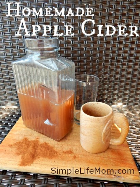 Homemade Apple Cider recipe - nourishing, fresh and delicious. Fun for holiday parties Homemade Apple Cider Recipe, Apple Recipes For Fall, Fall Apple Recipes, Food Benefits, Apple Cider Recipe, Recipes For Fall, Homemade Apple Cider, Cider Recipe, Fat Loss Foods