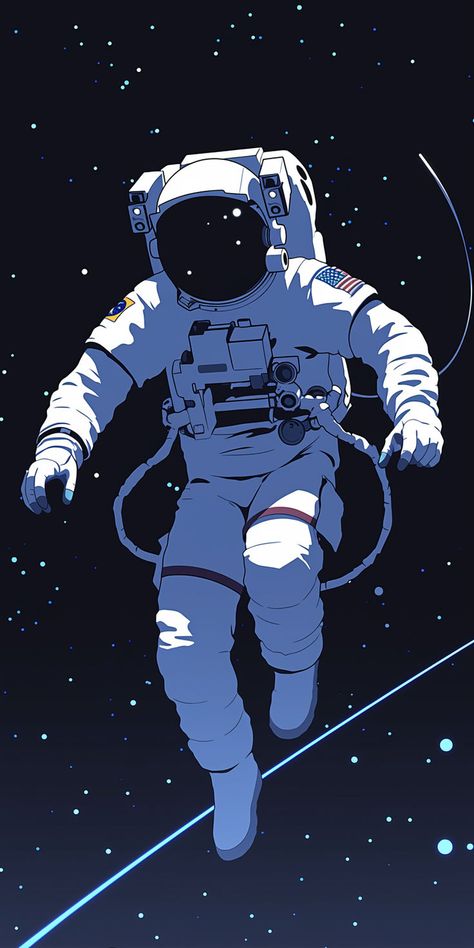 #anime #animewallpaper #phonewallpaper #manga #otaku #japan #mangawallpaper #background astronaut #space Astronaut Drawing Wallpaper, Astronaut Character Design, Space Art Wallpaper, Astronaut Drawing, Space Sci Fi, Music Cover Art, Astronaut In Space, Astronaut Wallpaper, Adidas Wallpapers