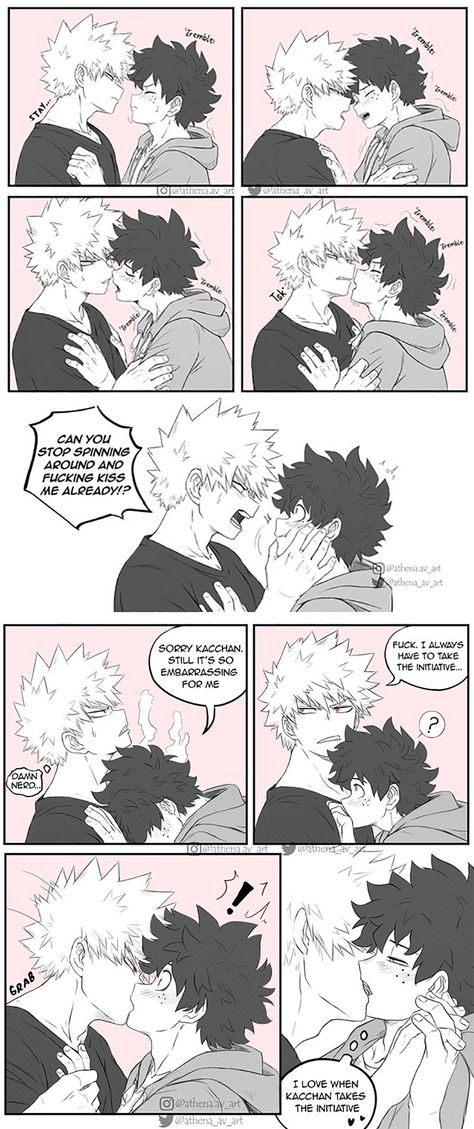 Bakugou X Midoriya Comic, Deku X Kacchan X All Might, Bakudeku Top Izuku, Deku Top X Kacchan, Bakudeku Comic Jealous Bakugou, Jealous Bakudeku, Bkdk Marriage, Baku Go X Deku, Bnha Omegaverse Bakudeku