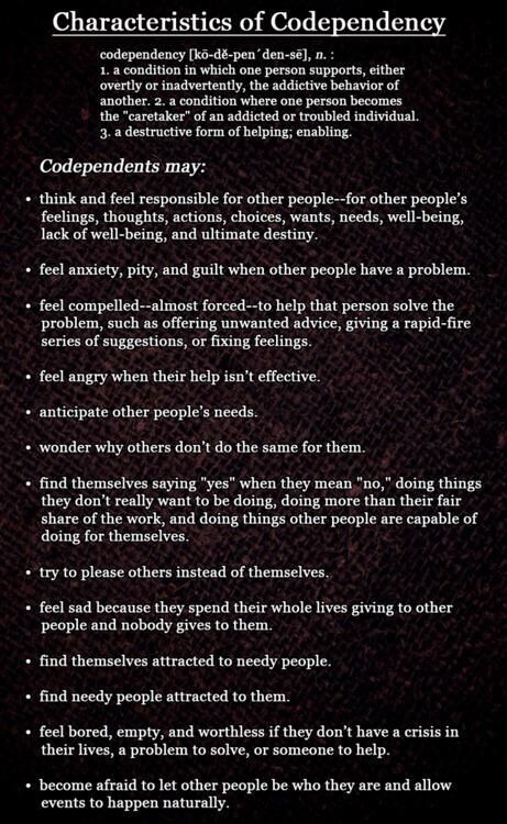 Codependent Partner, Healthy Person, Codependency Recovery, Celebrate Recovery, Counseling Resources, Family Therapy, Group Therapy, Therapy Tools, Personality Disorder