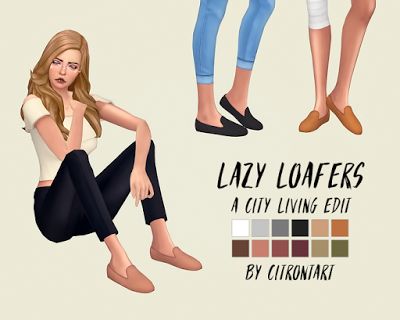 My Sims 4 Blog: Lazy Loafers Edit by CitronTart Sims 4 Loafers, Sims 4 Blog, Cc Shoes, Sims 4 Cc Shoes, Sims 4 Mm Cc, Sims 4 Mm, The Sims 4 Download, Sims Four, Sims4 Clothes