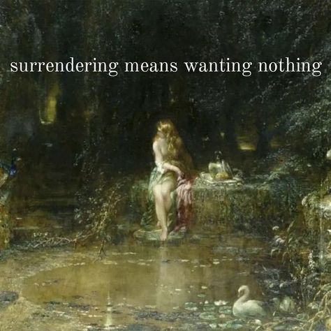 @yunalorea on Instagram: "this is a key for me. a long time i had trouble surrendering to my lover until i always felt very frustrated after love making. i wanted to give him my org*sm to show him how good he feels. this wanting created so much tension & so that it was almost impossible to fulfill this yearning. & it always led to more dissapointment. that was until i realized, surrendering means wanting nothing. it means to be present with an open, vulnerable, soft heart. receiving your love Daniel F Gerhartz, James Griffin, Lady Of Shalott, Everett Millais, Gut Wrenching, Green Academia, The Lady Of Shalott, Almost Love, Where Is The Love