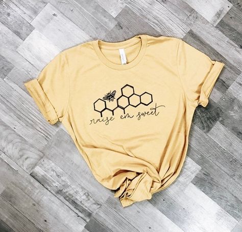 Bee Sweet, Bee Shirt, Wardrobe Makeover, Sweet Tee, Shirt Pins, Bee Inspired, Womens Trendy Tops, Mommy And Me Shirt, Mothers Day T Shirts