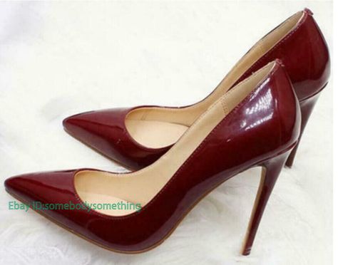 Women's Stilettos Pumps Pointy Toe Patent Leather OL High Heels Formal Shoes New   Size:34-44 Material:Synthetic     Payment 1. Payment must be made within 7 days of auction closing (Unpaid dispute will automatically open when item is not paid in 7 days). 2. PLEASE NOTE: SHIPPING&HANDING DOES NOT INCLUDE DUTIES, LOCATL TAXES OR ANY OTHER IMPORTATION FEES. 3. Please list your special requests (color, packages, value of declaration, etc.) in the EBAY NOTES SECTION when you make payment Shipping 1. Luxury Shoes Women, Wedding Shoes Heels, Womens Stilettos, Innovative Technology, Star Style, Leather High Heels, Patent Leather Heels, Fashion Heels, Stiletto Pumps