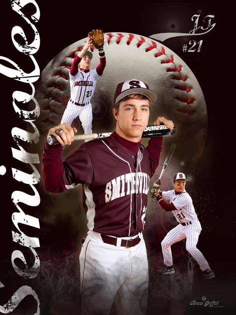 @Teresa Selberg Selberg Griffith Male Croquis, Baseball Portraits, Baseball Photoshoot, Baseball Team Pictures, Baseball Poses, Baseball Senior Pictures, Baseball Graphics, Baseball Diy, Senior Banner