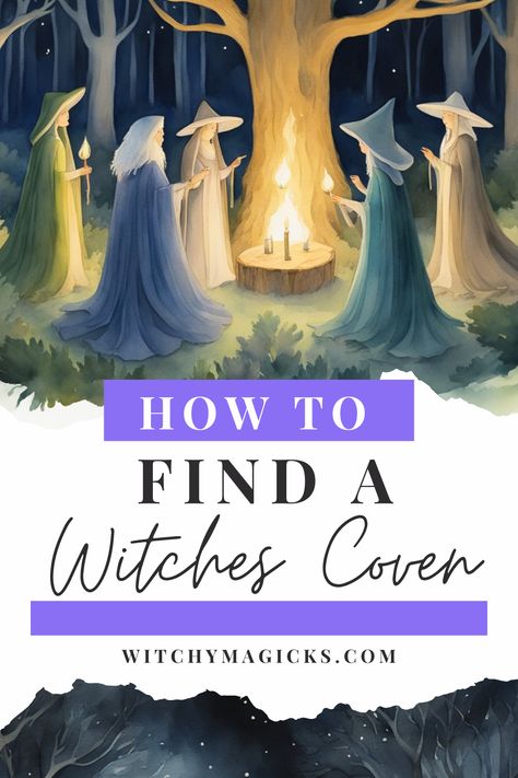 Unlock the power of sisterhood and spiritual kinship by discovering how to join a witches coven! Our guide walks you through the process of connecting with magical communities, understanding coven dynamics, and finding your place within a sacred circle. Are you ready to embrace the magic of collective witchcraft? Join us on this enchanting quest! #WitchesCoven #Sisterhood #MagicalCommunity #CovenLife Covens Witches, Witches Coven, Spells That Actually Work, Witch Coven, Teen Witch, Green Witchcraft, Sacred Circle, Witch Craft, Magic Symbols