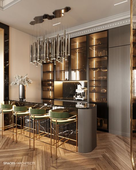 Home Bar Designs Luxury, Luxury Bar Design, Modern Bar Design, Modern Home Bar Designs, Home Bar Counter, Bar Counter Design, Almirah Designs, Home Bar Rooms, Modern Home Bar