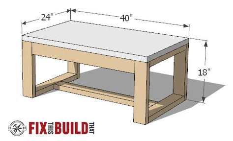 Coffee Table Outdoor Diy, Diy Patio Coffee Table, Deck Cabinet, Side Table Plans, Mesa Living, Wood Coffe Table, Coffee Table Measurements, Diy Coffee Table Plans, Concrete Outdoor Table