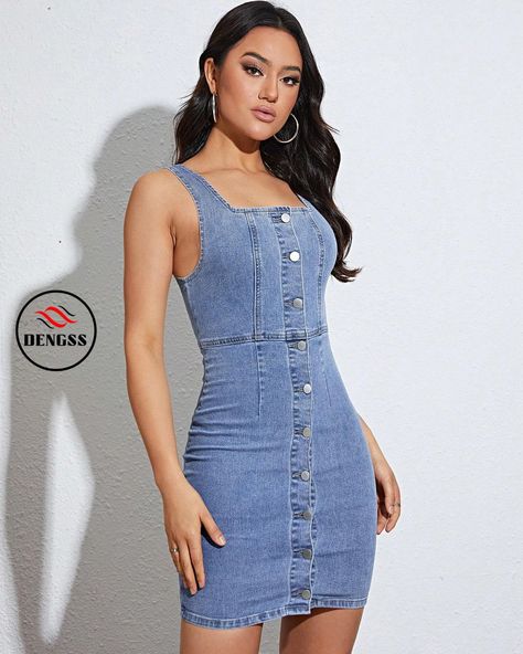 https://dengss.clothing/dengss-prive-button-through-bodycon-denim-dress/?feed_id=1955406&_unique_id=6622e7205b0b2&utm_source=Instagram&utm_medium=28dengss&utm_campaign=FS%20Posteronline%20clothing#DENGSS #fashion #style #love #instagood #like #beautiful #follow #clothing #model #beauty #happy #cute #shoes #shop #DENGSSFASHION #DENGSSSHOES #DENGSSKIDS Color: Medium WashStyle: CasualPattern Type: PlainDetails: Button FrontNeckline: Square NeckSleeve Length: SleevelessType: BodyconWaist Line... Denim Dresses Online, Denim Bodycon Dress, Womens Denim Dress, Sequin Formal Dress, Denim Dresses, Drop Shoulder Tee, New Years Eve Outfits, Women Shawl, Model Beauty