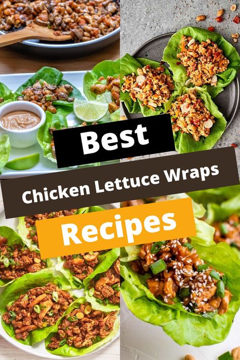 TOP 10 CHICKEN LETTUCE WRAP RECIPES FOR FLAVOR Lettuce Boat Recipes, Lettuce Wraps Recipes, Lettuce Wraps Chicken, Chicken Florentine Recipe, Thai Chicken Lettuce Wraps, Chicken Noodle Casserole Recipe, Lettuce Boat, Chicken Lettuce Cups, Asian Chicken Lettuce Wraps