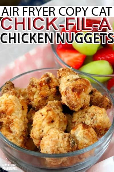 Chick Fil A Chicken Nuggets, Air Fryer Chicken Nuggets, Chick Fil A Nuggets, Chicken Nuggets Recipe, Homemade Chicken Nuggets, Chicken Nugget Recipes, Nuggets Recipe, Drink Inspiration, Chicken Nugget