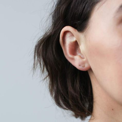 Your favorite Ear Bar styles - now in solid 14k gold. All styles are available as singles and pairs, for ultimate mixing and matching. Ear Bar, Classic Little Black Dress, Second Piercing, Flat Back Earrings, Traditional Earrings, Infinite Possibilities, Bar Stud Earrings, Ear Stack, Bar Studs