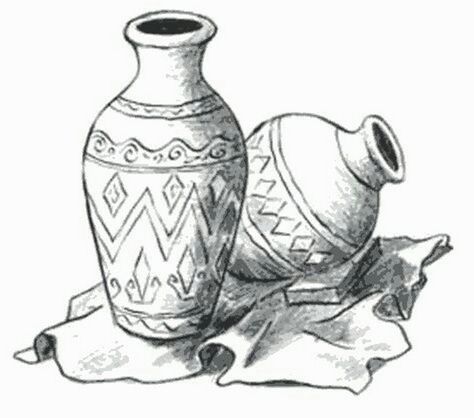 #Sketsa #Gambar #3 #Dimensi #Kendi Tulip Drawing, Tanah Liat, Art Drawings Sketches Pencil, Art Drawings Sketches, Drawing Sketches, Cute Drawings, Google Images, Decorative Jars, Acrylic Painting