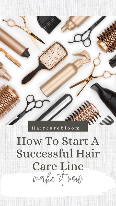 Hair Care Business, Own A Business, How To Communicate Better, Cosmetology School, Hair Extentions, Hair Care Brands, Line Branding, Story Board, Hair Collection