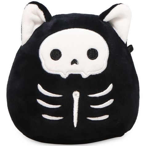 skeleton halloween squishmallows® 4.5in | let go & have fun Squishmallow Diy, White Squishmallow, Squishmallows Halloween, Halloween Squishmallows, Halloween Core, Boo Baskets, Skeleton Cat, Cat Skeleton, Creepy Cat