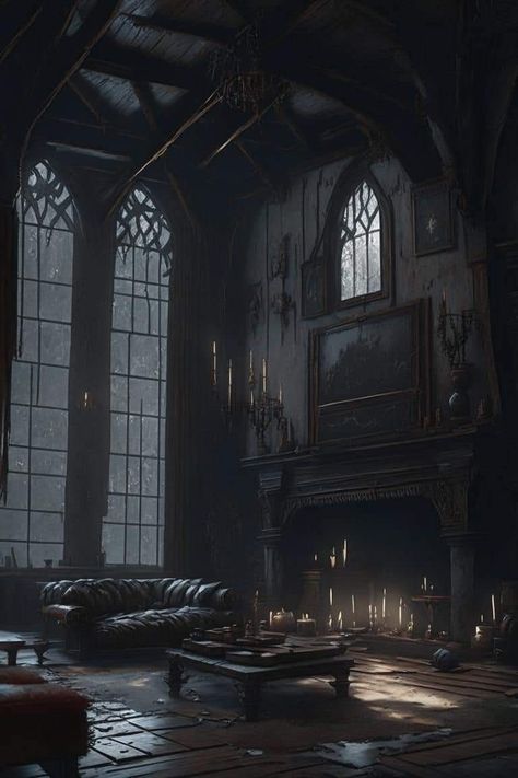 Vampire Castle Interior, Goth Castle, Manor Aesthetic, Gothic Manor, House Of Wind, Vampire House, Victorian Castle, Vampire Castle, Mansion Aesthetic