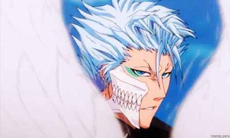 Grimmjow Gif, Toushirou Hitsugaya, Bleach Fanart, Bleach Characters, Bleach Art, Anime Cover Photo, Bleach (anime), Bleach Anime, Grim Reaper