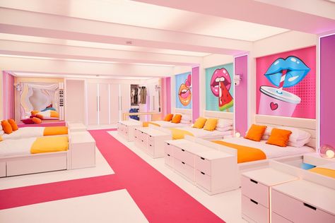 LOVE Island bosses have ensured the swanky villa’s new bedroom is stocked with a “bucket load” of condoms ready for the show’s launch. We recently revealed the new Love Island series will kick off on Monday June 6, alongside new images of the villa taking shape. They confirmed while the order for the contraception had been placed […] Love Island Bloxburg Decals, Love Island Layout, Love Island Bloxburg Layout, Love Island Bedroom, Bloxburg Love Island, Love Island House, Love Island Decor, Love Island Bloxburg, Sims 4 Love Island Cc