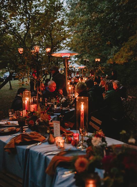 Fall Harvest Dinner Party at 2 Lads Winery - Inspired By This Outdoor Halloween Dinner Party, Fall Harvest Dinner, Harvest Dinner Party, Outdoor Dinner Table, Harvest Wedding, Harvest Dinner, Halloween Dinner Party, Fall Party Food, Fall Harvest Decorations