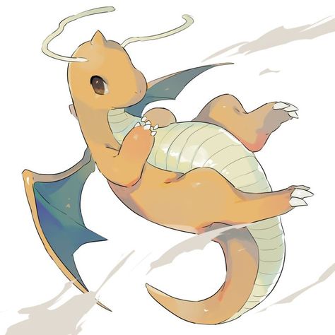 Dratini Pokemon, Dragonite Pokemon, Pokemon Tattoo, Cartoon Sketches, Pokemon Teams, Pokemon Drawings, My Pokemon, Cool Pokemon, Pokemon Pictures