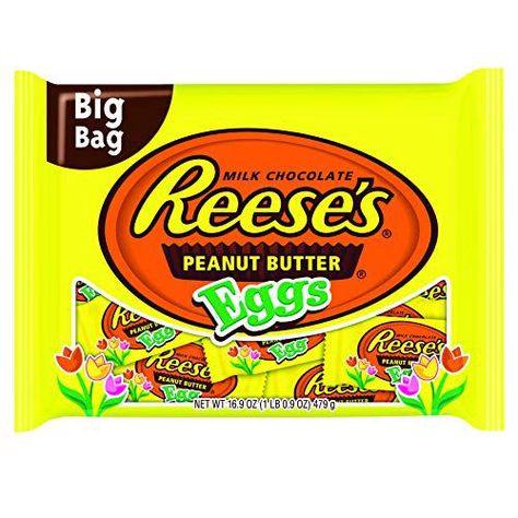 Reese Eggs, Reese Peanut Butter Eggs, Peanut Butter Easter Eggs, Egg Snacks, Reese's Chocolate, Peanut Butter Eggs, Easter Snacks, Peanut Butter Candy, Easter Desserts Recipes