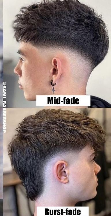 Men Hair Photography, Hair Styles 2023 Men, Messy French Crop Haircut Men, Burst Fade Mullet Long Hair, Short Edgy Mens Haircut, Short Crop Haircut Men, Burst Fade Haircut Curly, Clean Fade Haircut, Mid Drop Fade Haircut Men