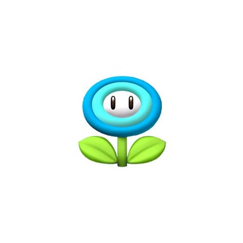 Ice flower Ice Flower Mario, Mario Ice Flower, Mario Widgets, Mario Icons, Mario Png, Ice Flower, New Emojis, Mario Nintendo, Flower Icons