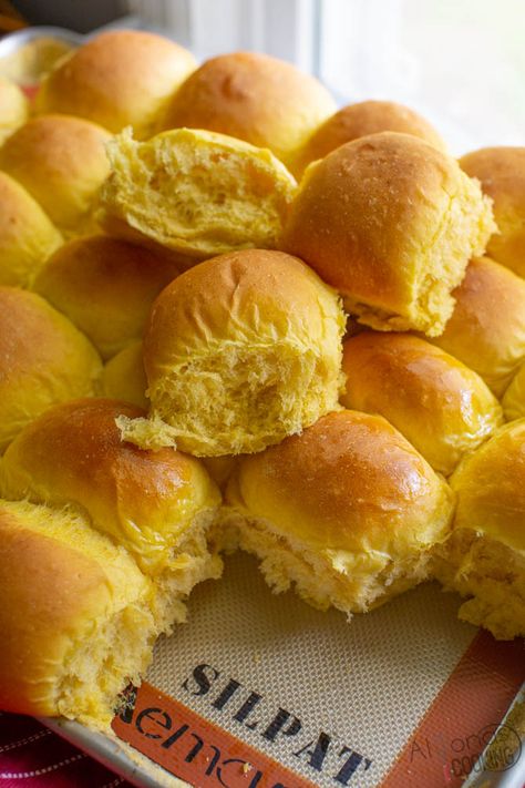 Easy Squash Dinner Rolls Recipe | Alyona’s Cooking Pumpkins Roll Recipe, Butternut Squash Rolls, Squash Rolls, Squash Rolls Recipe, Pumpkin Roll Recipe Video, Butternut Squash Dinner Rolls, Pumpkin Shape Dinner Rolls, Homemade Buns, Pumpkin Bread Easy