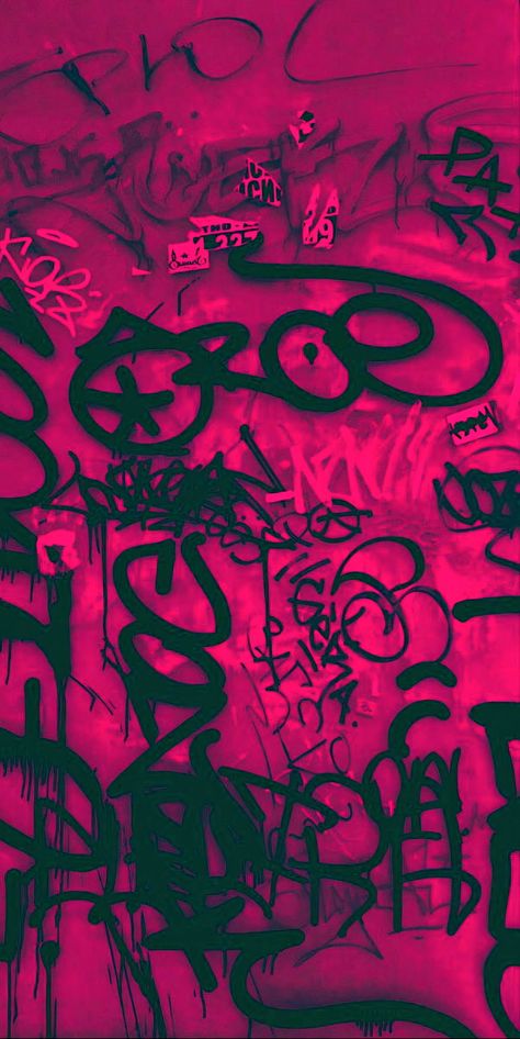 Pink And Black Graffiti, Pink Graffiti Wallpaper, Graffiti Background, Kaws Wallpaper, Pretty Wallpaper Ipad, Best Wallpaper Hd, Cool Nike Wallpapers, Best Graffiti, Trippy Wallpaper